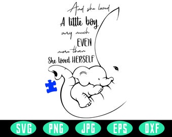 Free Free Elephant Autism Svg 125 SVG PNG EPS DXF File