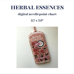Herbal Essences Digital Needlepoint Chart