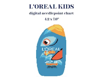 L'Oreal Kids Digital Needlepoint Chart