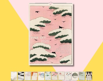 Pink Sky 2026 Calendar (EU/AU/World Version)