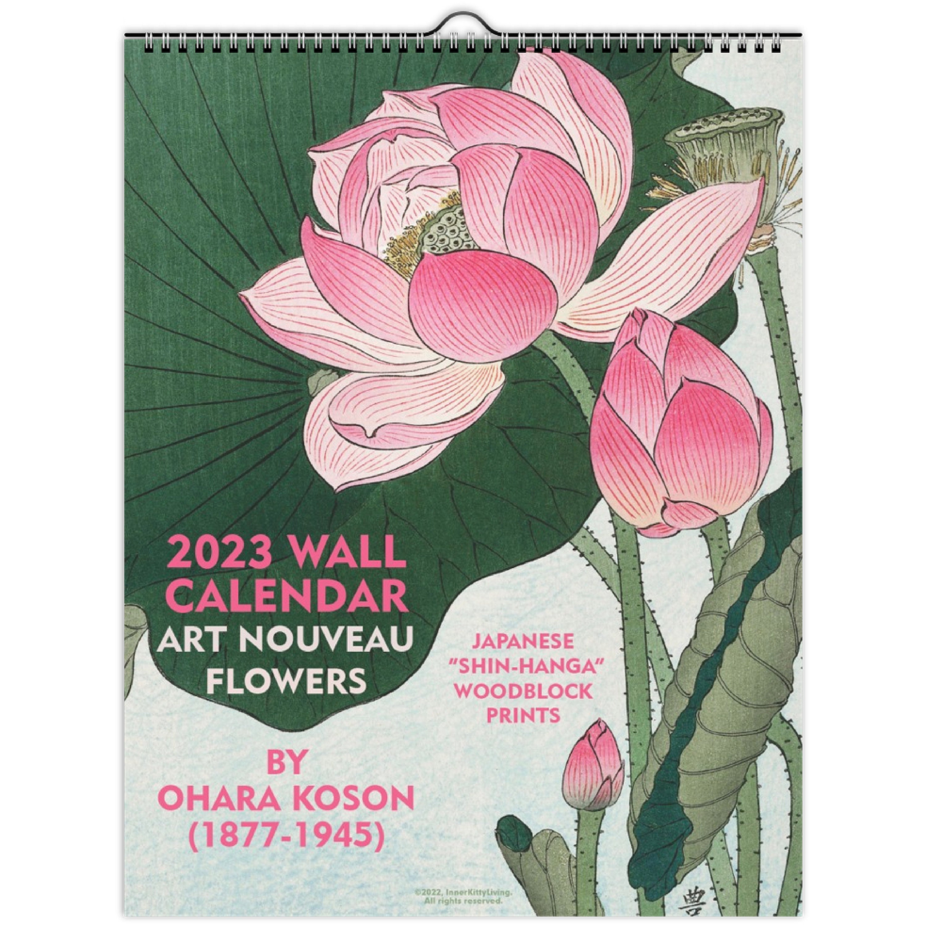 2024 Japanese Calendar Vintage art Nouveau Etsy Australia