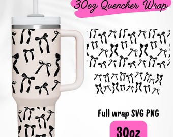 Kokette Bögen Tumbler Wrap: 30oz Quencher Stanley SVG PNG
