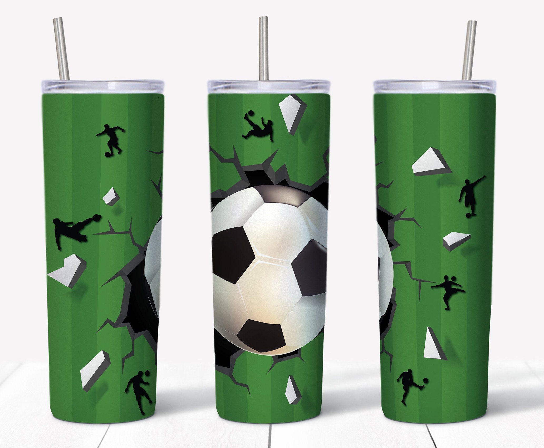 Soccer Tumbler Soccer Mom Sports Tumbler Full Tumbler Wrap Etsy