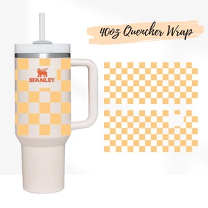 8 Designs 1 SVG 40oz Quencher Stanley Tumbler Wrap Retro Groovy Theme ...