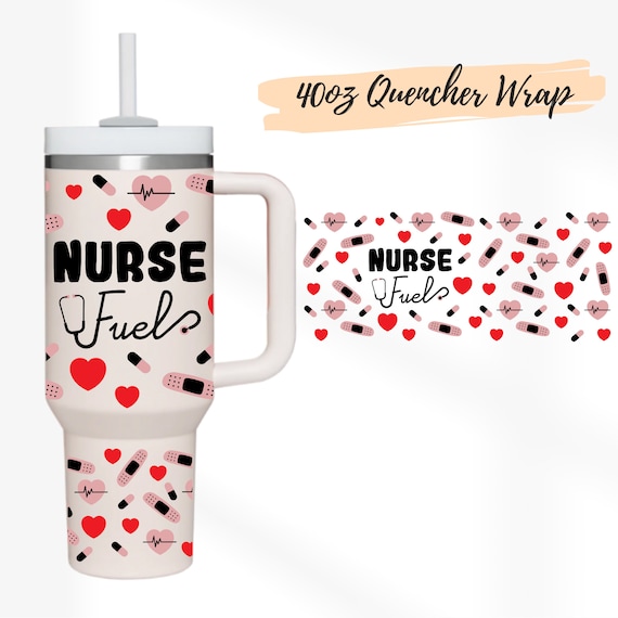 Tumbler Skins | Custom Skins & Wraps for Stanley Quencher 40 oz Tumbler | Carbon Fiber | Custom Vinyl Skin Wrap | Mighty Skins