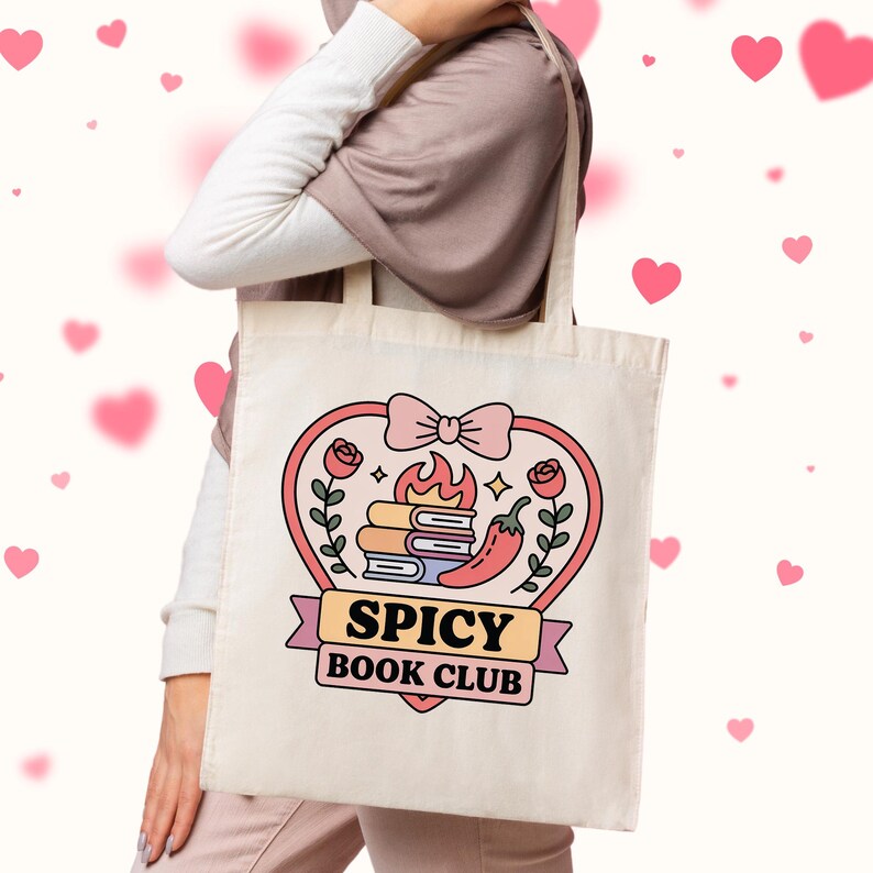 30 Book Club Heart Bundle Bookish Sticker Sublimation (Digital Download) image 3