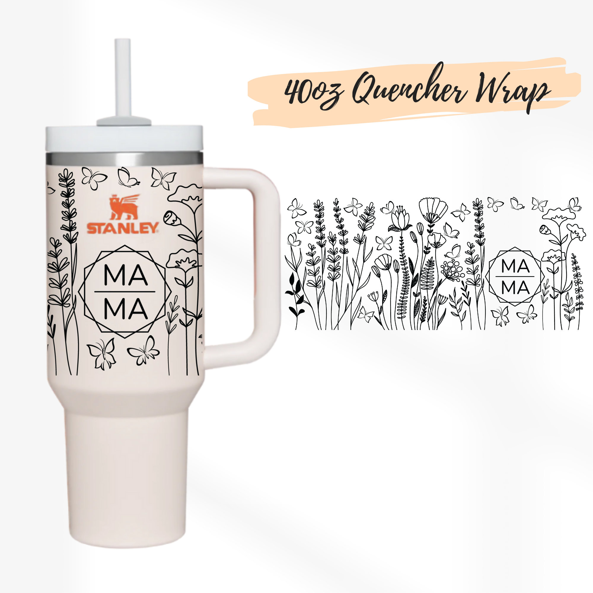 Mamas Sippy Cup Water Bottle 3 Water Bottle Sticker Stanley Quencher –  Desert Shirt Co.