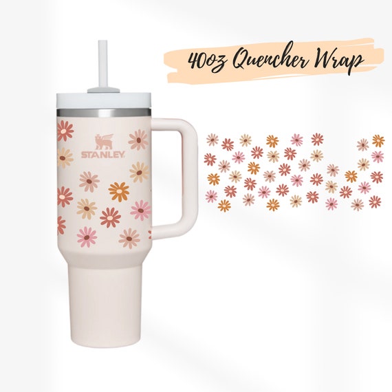 WATERCOLOR FLORAL Stanley Tumbler Boot -fits 20-40oz