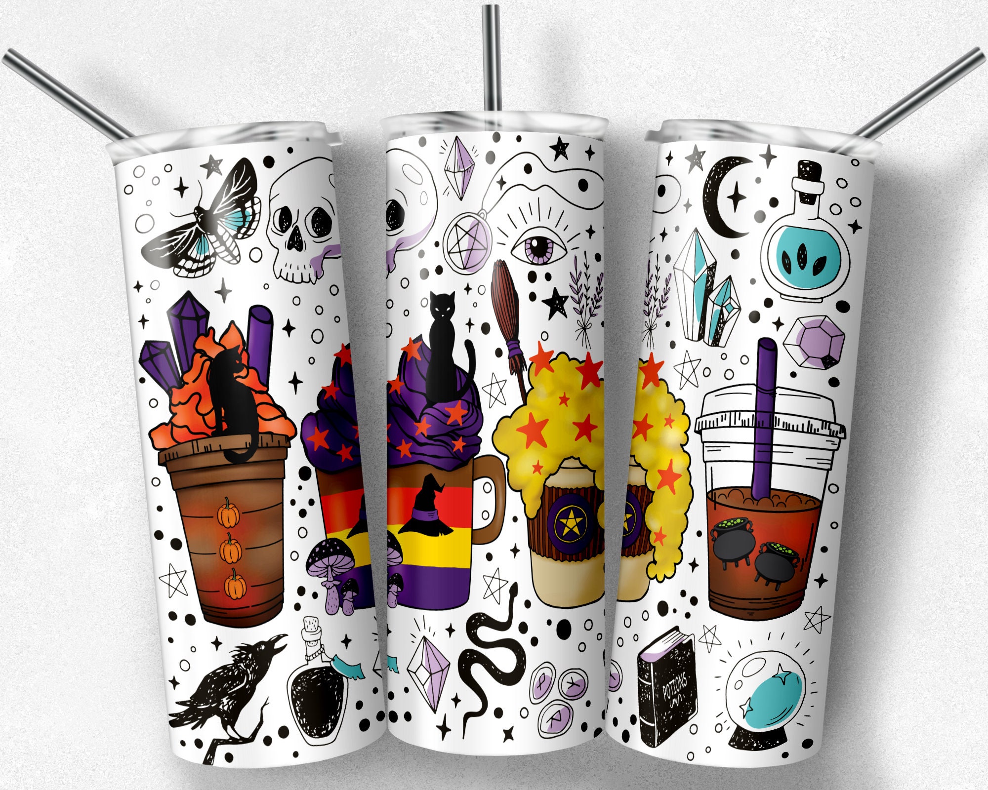 25oz Skinny FROSTED GLASS Sublimation Tumbler – The Tumbler Supply Store