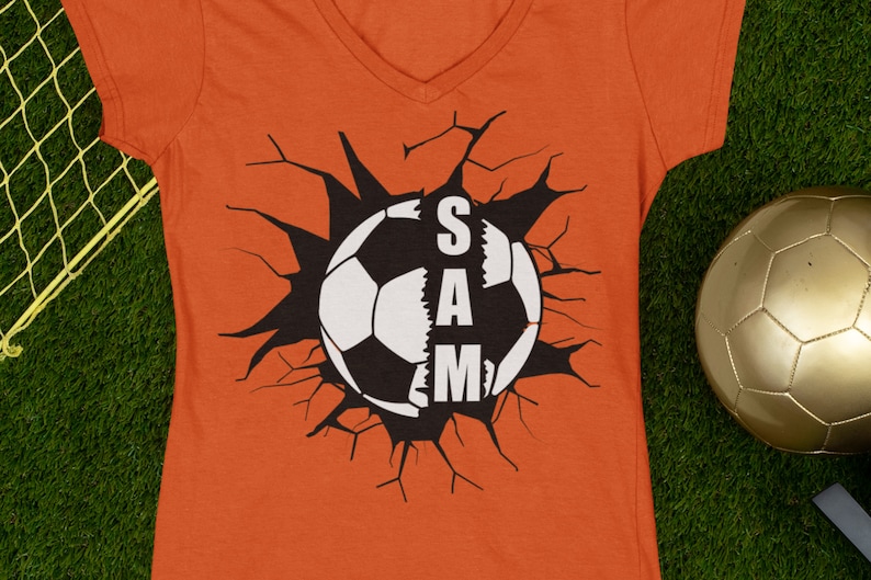 Name Soccer Svg Soccer Decal Svg Soccer Shirt Svg Cricut Etsy