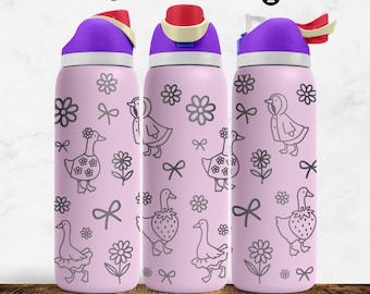 Goose Owala Tumbler Wrap: Laser Engraving Template SVG PNG