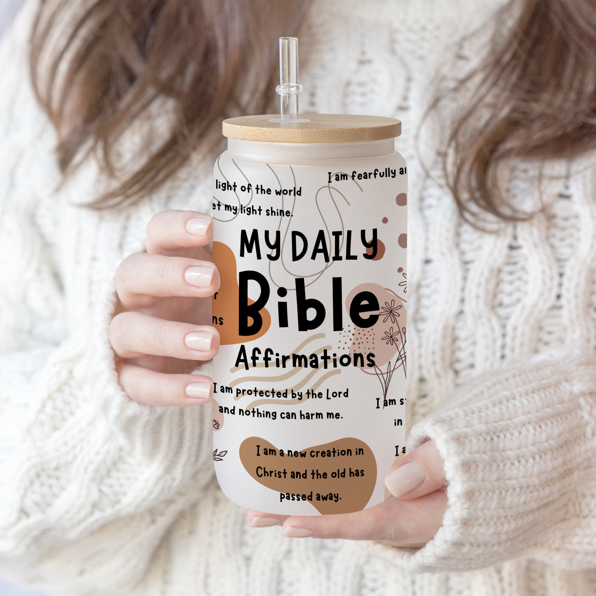 Bible Verse Libbey The Lord is My Light Glass Tumbler Bible Verse Libbey The Lord is My Light Glass Tumbler