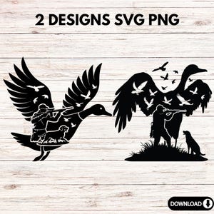 Bundle Pheasant Hunting SVG | Bird Dog Hunting Clipart | Hunting Season Pheasant Silhouette | Pheasant Cut File Silhouette PNG SVG Download