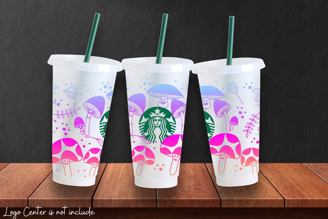 starbucks mushroom glass