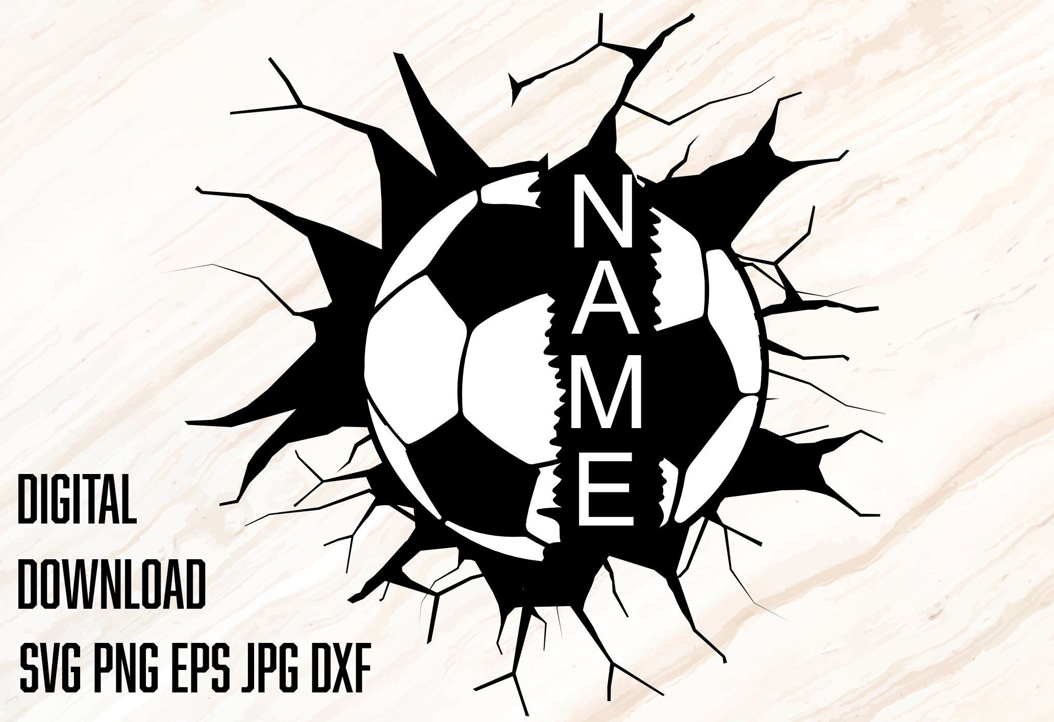 Name Soccer Svg Soccer Decal Svg Soccer Shirt Svg Cricut Etsy Australia