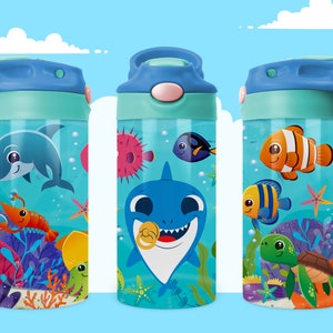 Kids Water Bottle 12 oz kid 20oz Sublimation Png birthday gift for Girl boy Skinny png,Sublimation Digital Download,flip top sippy cup