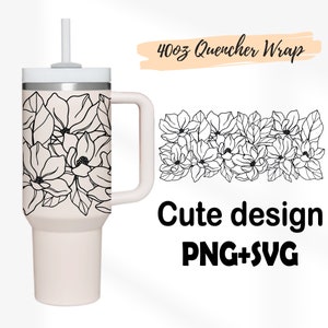 USA Warehouse Double Walled Stainless Steel Vacuum Insulated Magnolia Cream  Copper 40oz Quencher Powder Coated Tumbler For Sunflower Laser Engraving  From Yipaisublimation, $7.5