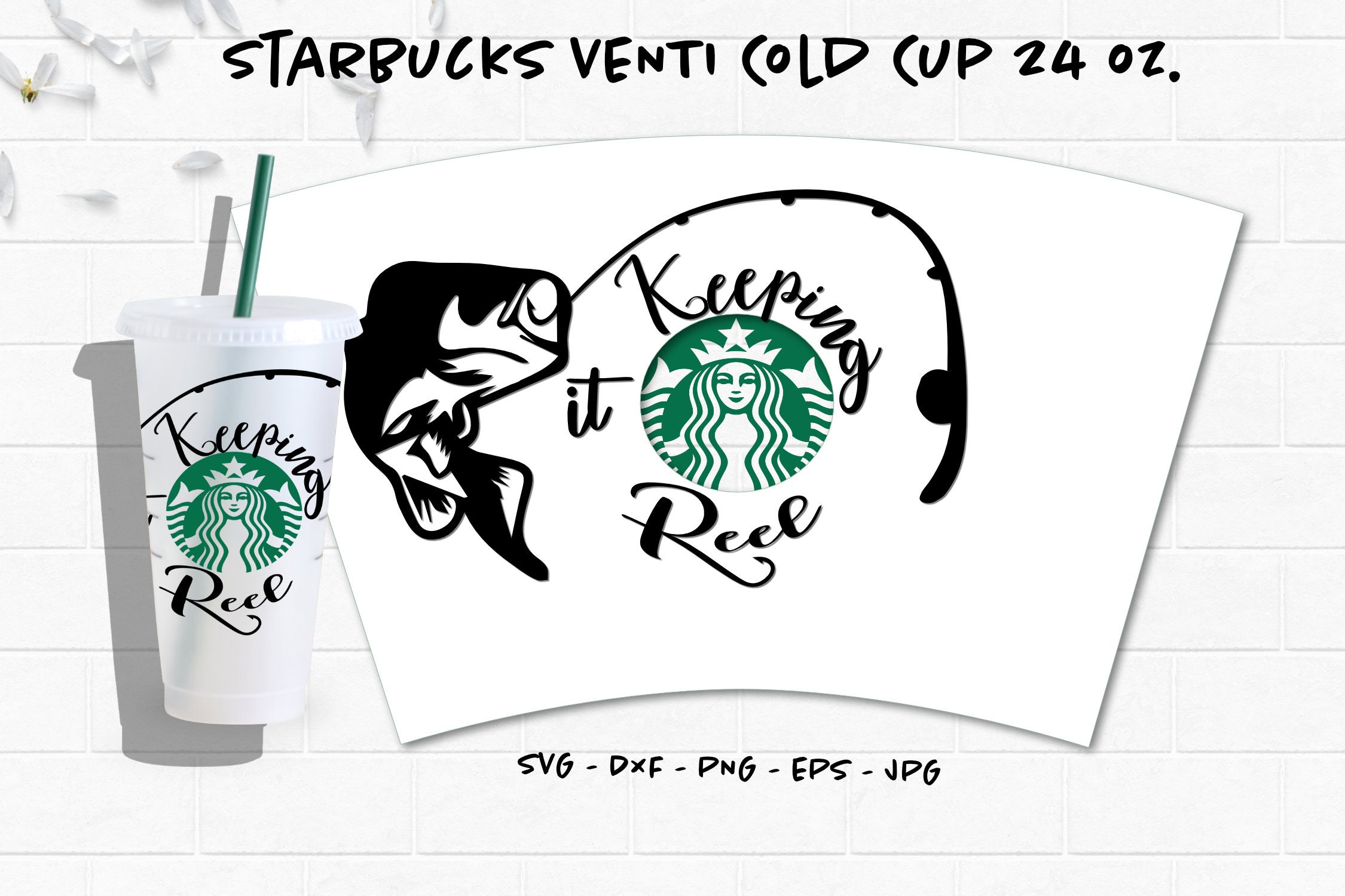 Download Keeping it reel Starbuck svg Fishing Svg Sport Lover Fisher | Etsy