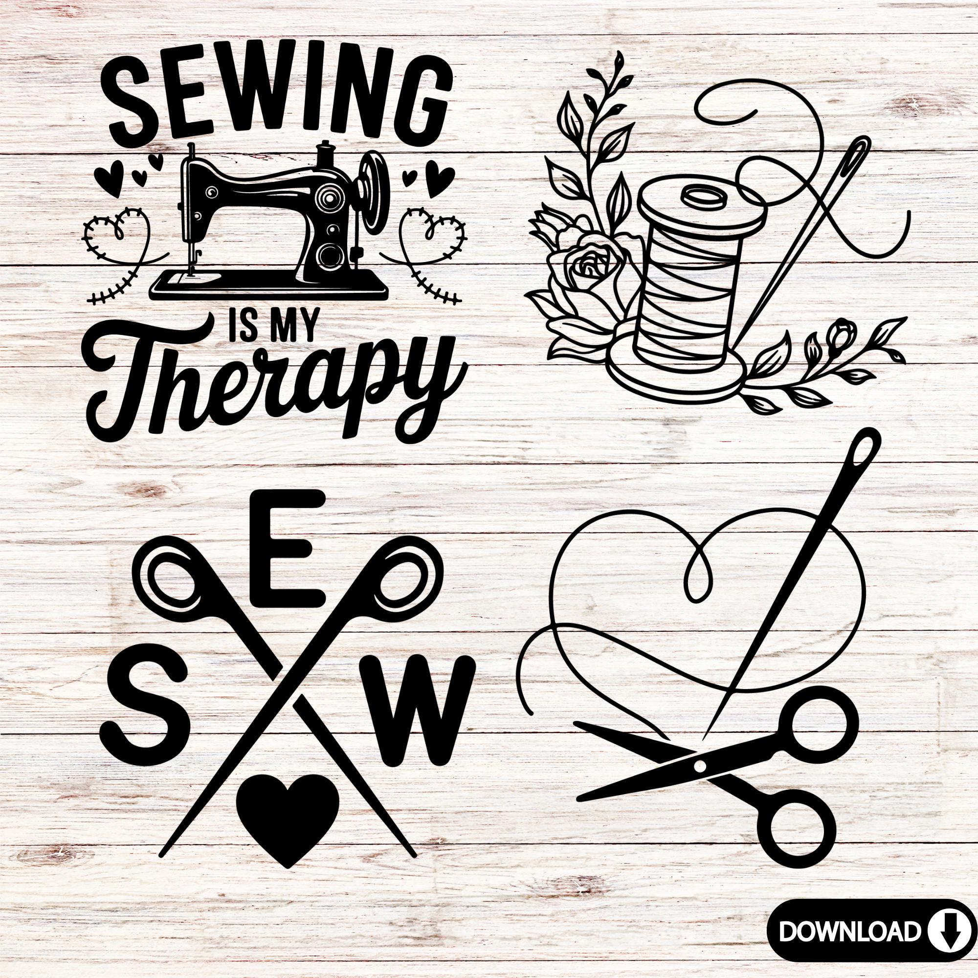 Sewing SVG Bundle: 25 Crafting Cut Files (digital Download) - Etsy