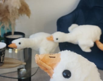 Toy goose.Handmade duck plush.50cm duck plush.toy,goose,handmade gift,gift for him,gift for her.