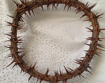 Sharp real thorn,Jesus Christ crown,