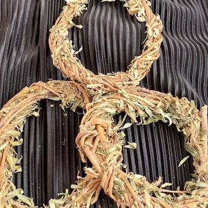 Organic Dried Willow Wreaths for your rabbit or hamster