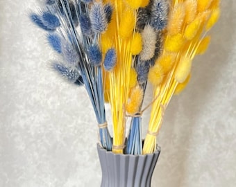 Blue Dried Lagurus Bunny Tail Grass: Floral Decor