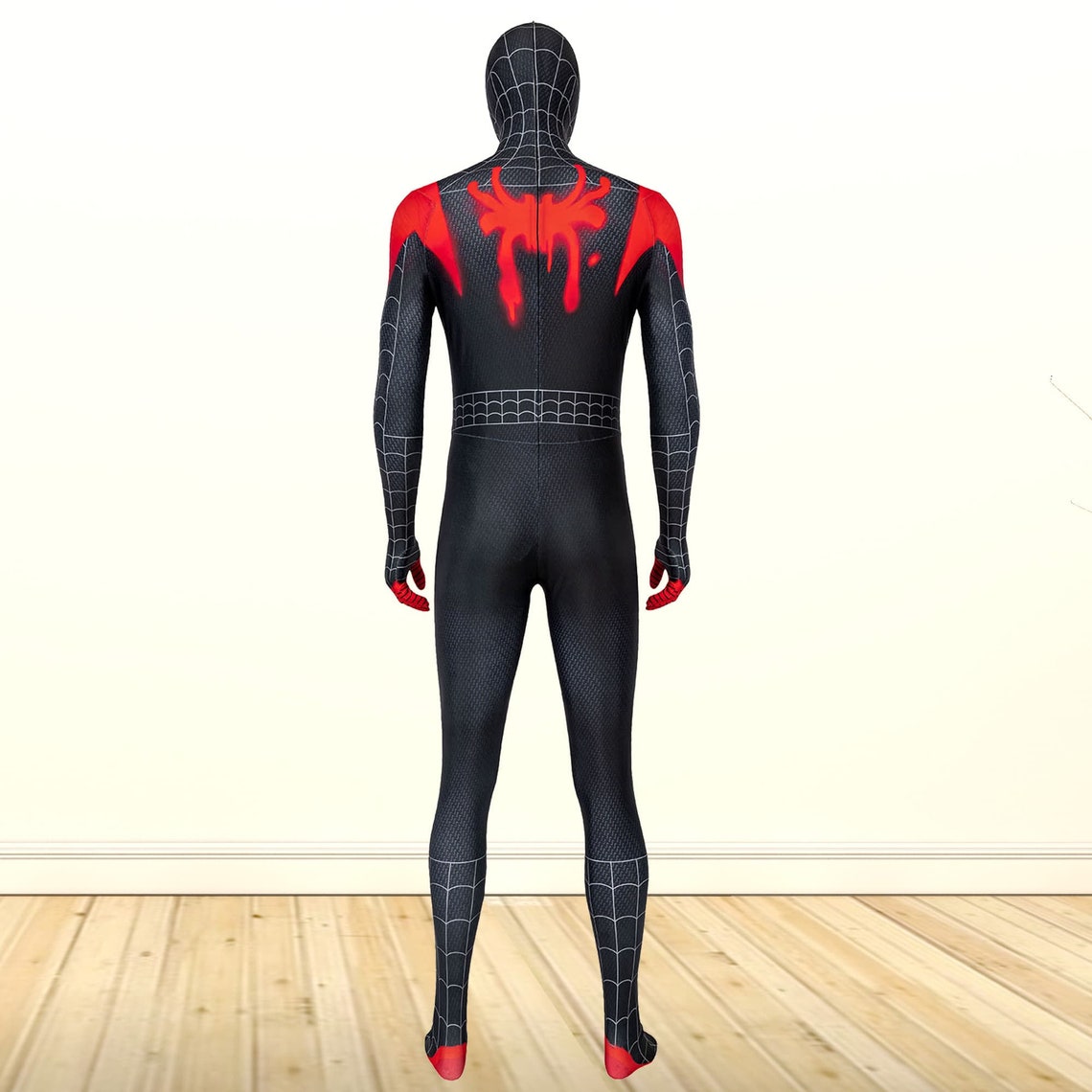 Miles Morales Costume Cosplay Costume SpiderMan Into the Etsy
