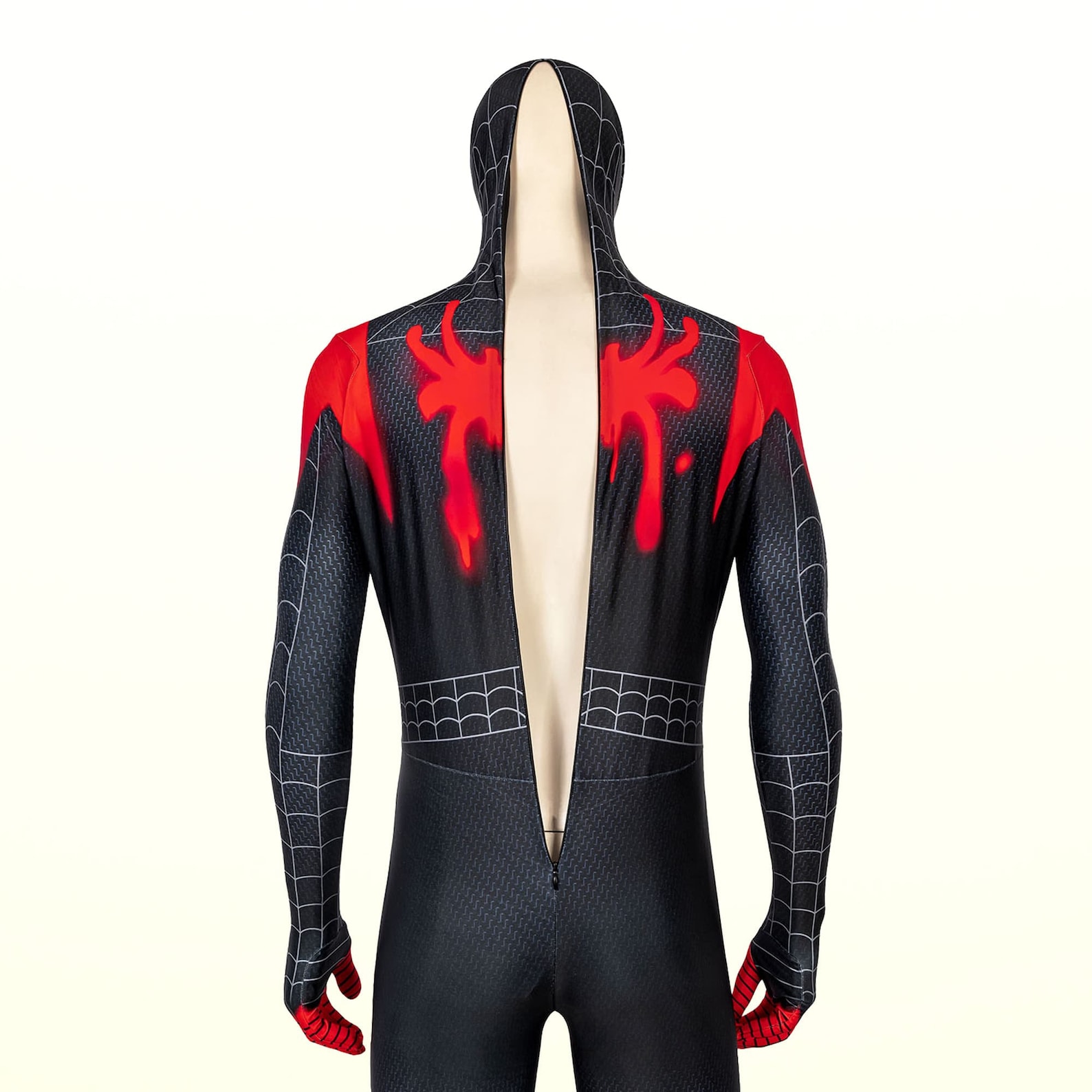 Miles Morales Costume Cosplay Suit Spiderman Into the Etsy