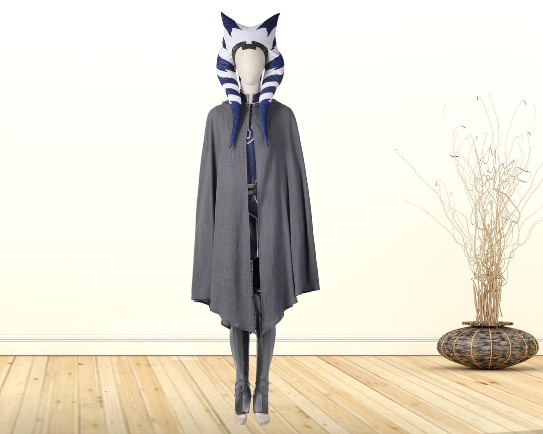 Star Wars Ahsoka Tano Costume Costume Cosplay La Cape Clone Etsy France