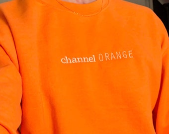 channel orange sweater