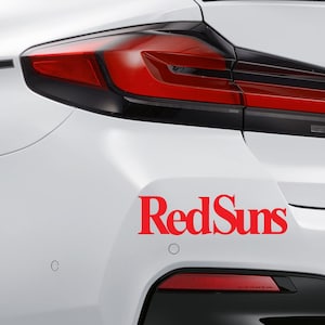 RedSuns Initial D Vinyl Aufkleber - Drifting Team Autoaufkleber