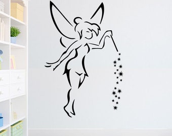 Tinkerbell Wall Decal Fairy Wall Vinyl Sticker