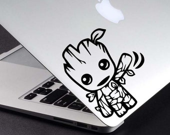 Pegatina de Baby Groot Soy Groot Calcomanía de Guardianes de la Galaxia