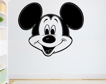 Mickey Mouse Wall Decal Mickey Mouse Sticker Art Disney Decorations For Home