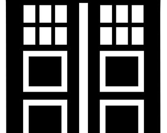 Dr Who Tardis Macbook Decal Sticker Laptop Vinyl Decals