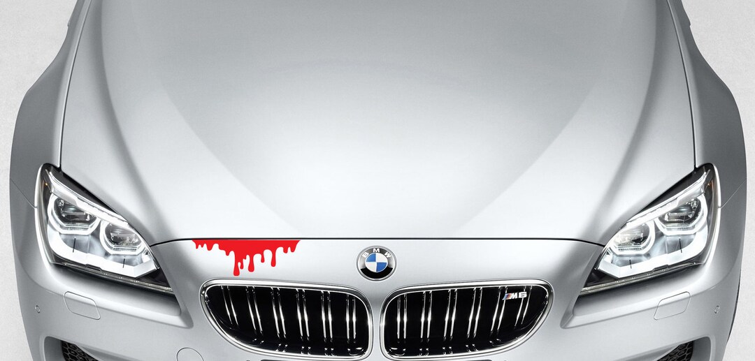 Blood Bleeding Car Decal Blood Flowing Dripping Custom Car Truck Van ...