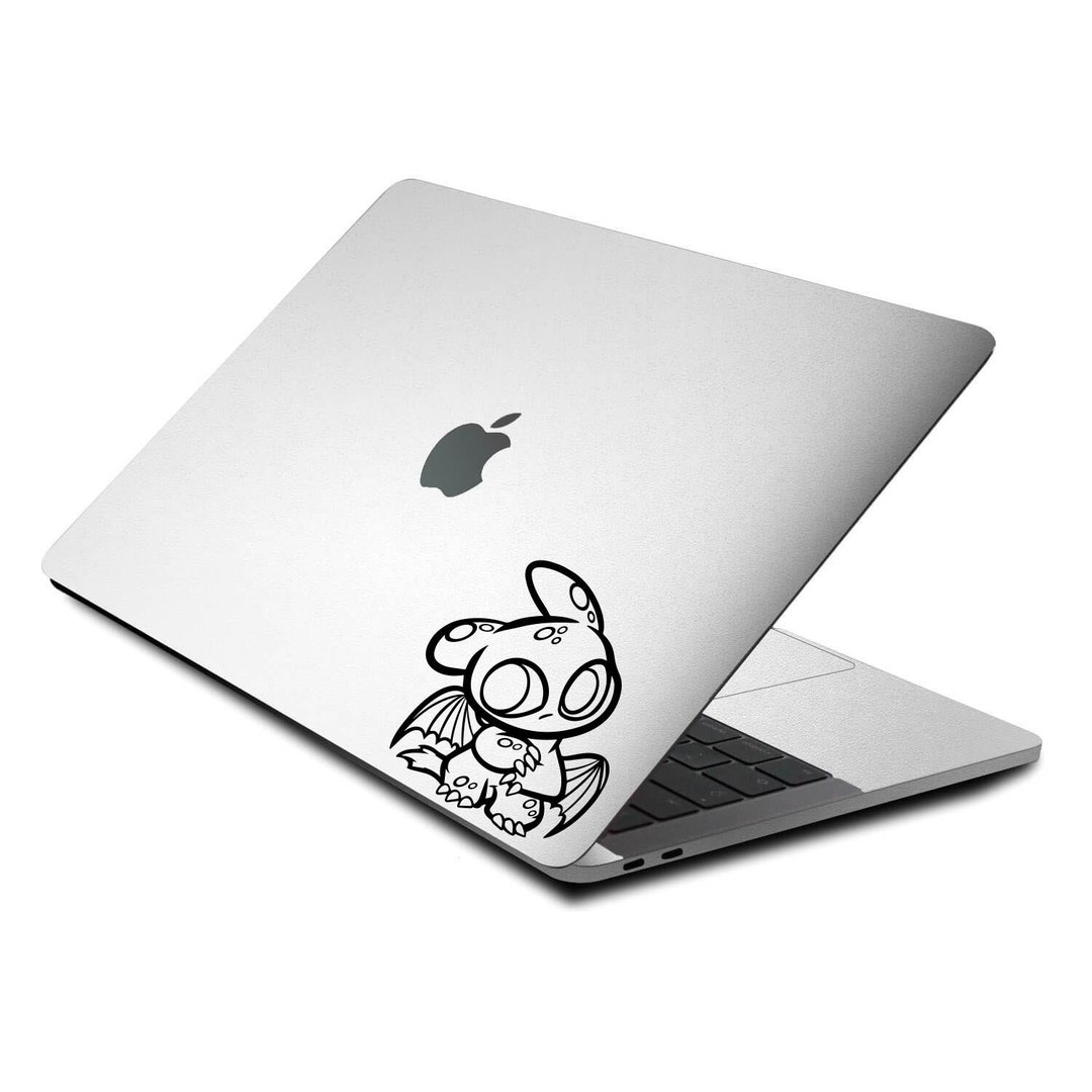 Toothless Computer Sticker How to Train Your Dragon Decal Toothless Sticker - Etsy