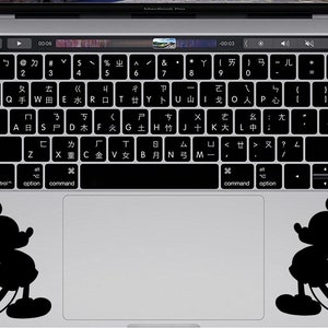Mickey Mouse-sticker Apple-sticker Disney-laptop Mickey Mouse-sticker Disney Mickey Mouse 2-stickers 1 prijs