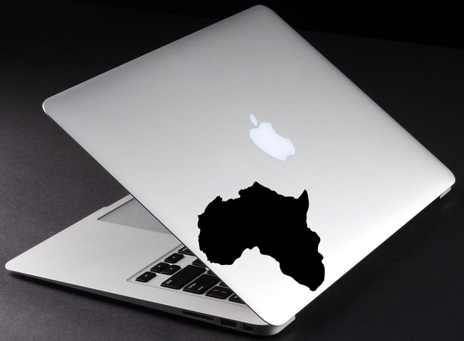 Africa Vinyl Decal 2 Africa Decals Map Of Africa Sticker Etsy