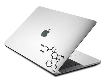 LSD Molecule Decal LSD Decal LSD Laptop Sticker Molecule Sticker