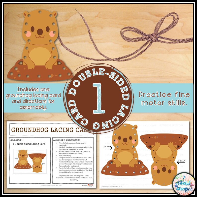 Groundhog Day Printables for Kids Educational Math, Literacy, and Fine ...