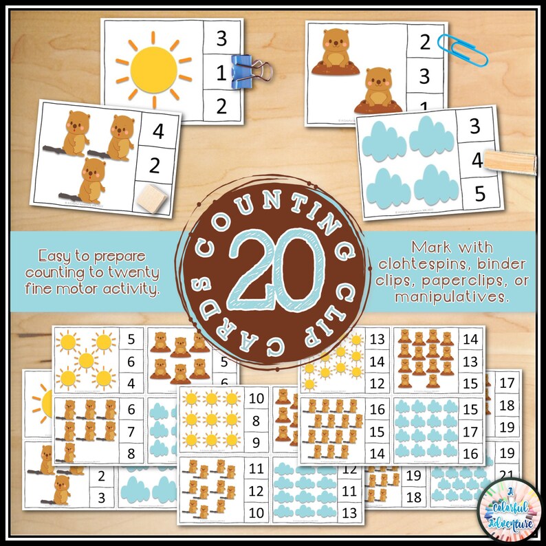 Groundhog Day Printables for Kids - Educational Math, Literacy, and ...