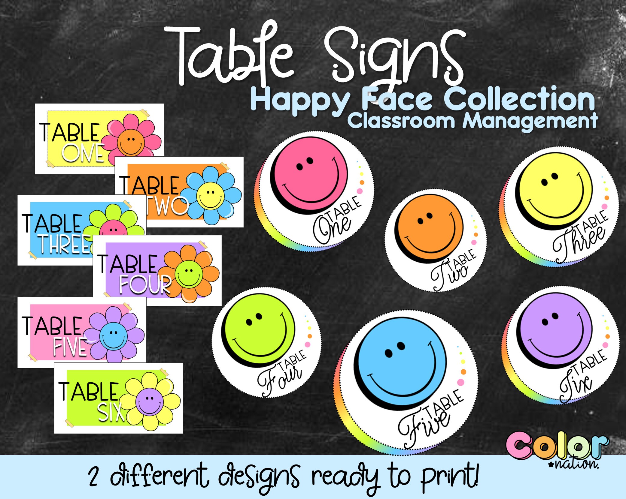 Classroom Table Sign Classroom Labels Classroom Management Back to