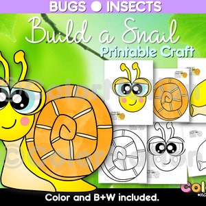 Bouw een slakkenvaartuig - Insecten- en insectenactiviteiten - Lenteknutsels