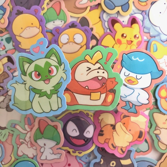 Pokemon Imposter Pals Ditto Stickers Your Pick Cute -  in 2023