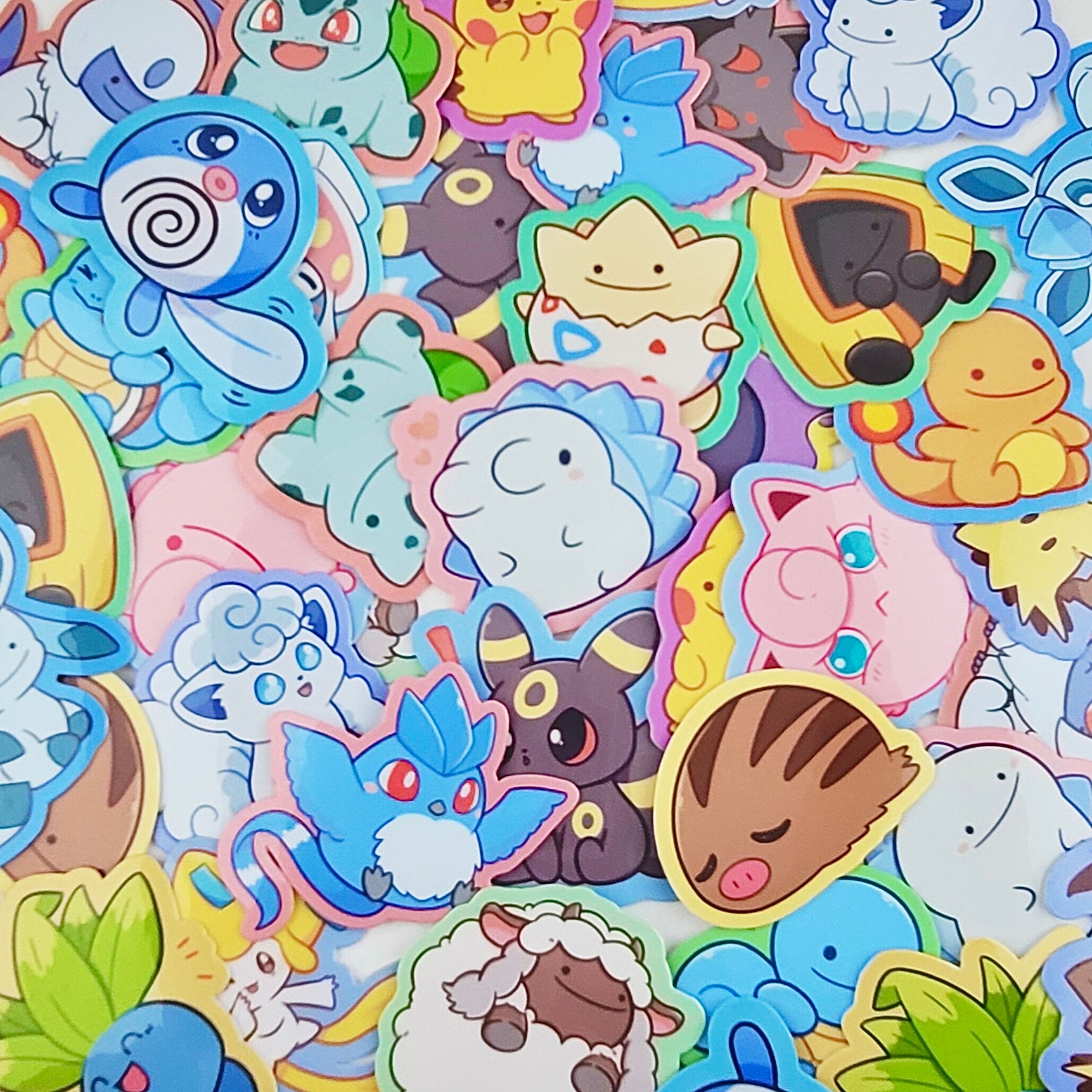 Pokemon Imposter Pals Ditto Stickers Your Pick Cute -  in 2023