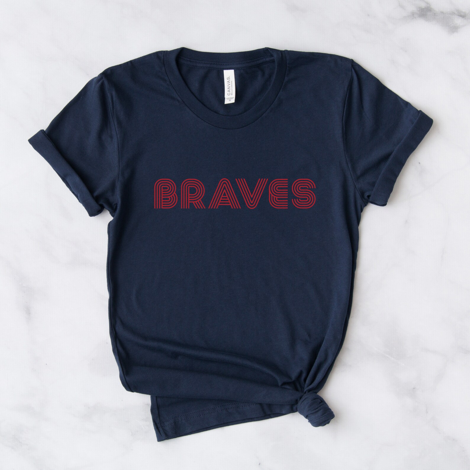 Camiseta de los Bravos de Atlanta camiseta femenina de los | Etsy