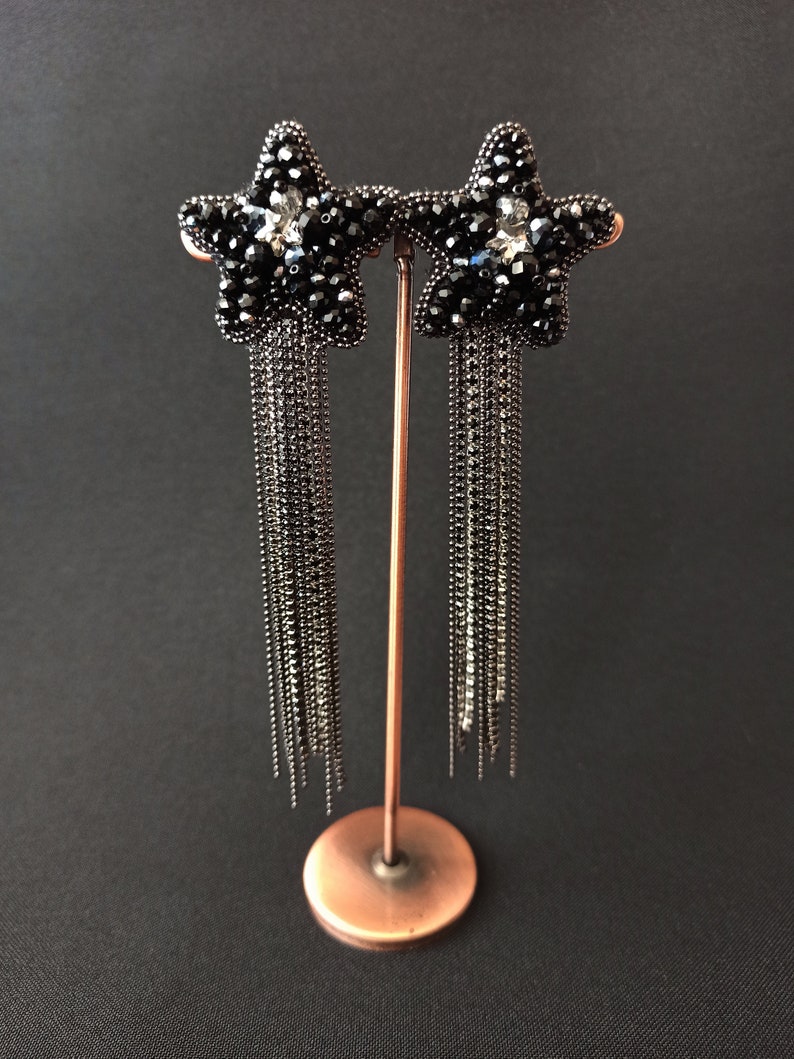 WEBEEDY 28-teiliges Ohrring Set - DIY Kettenohrringe In Gold & Silber Mit Strass & Quasten