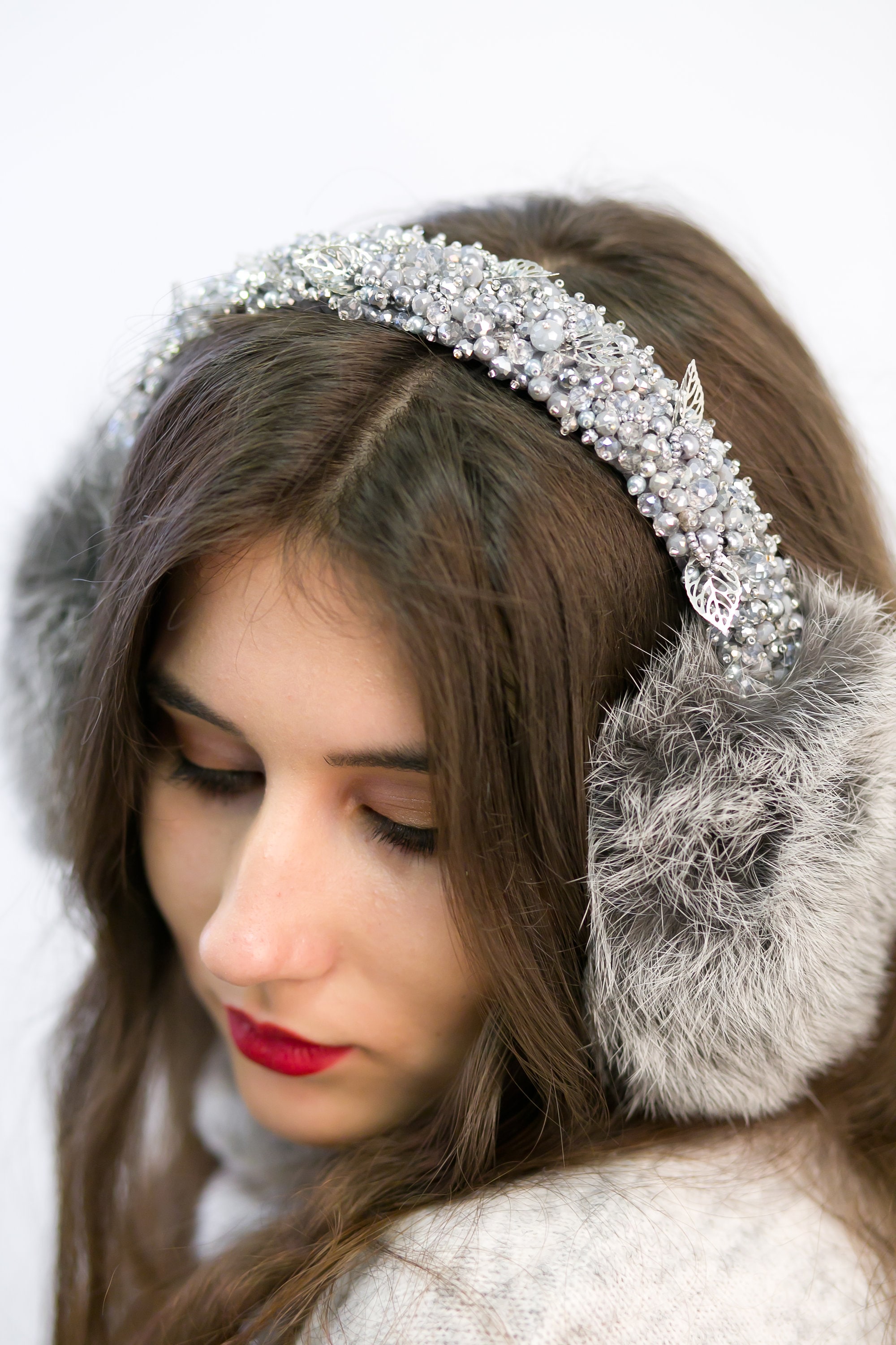 Winter shearling earmuffs Ear warmers for women Earmuffs Etsy